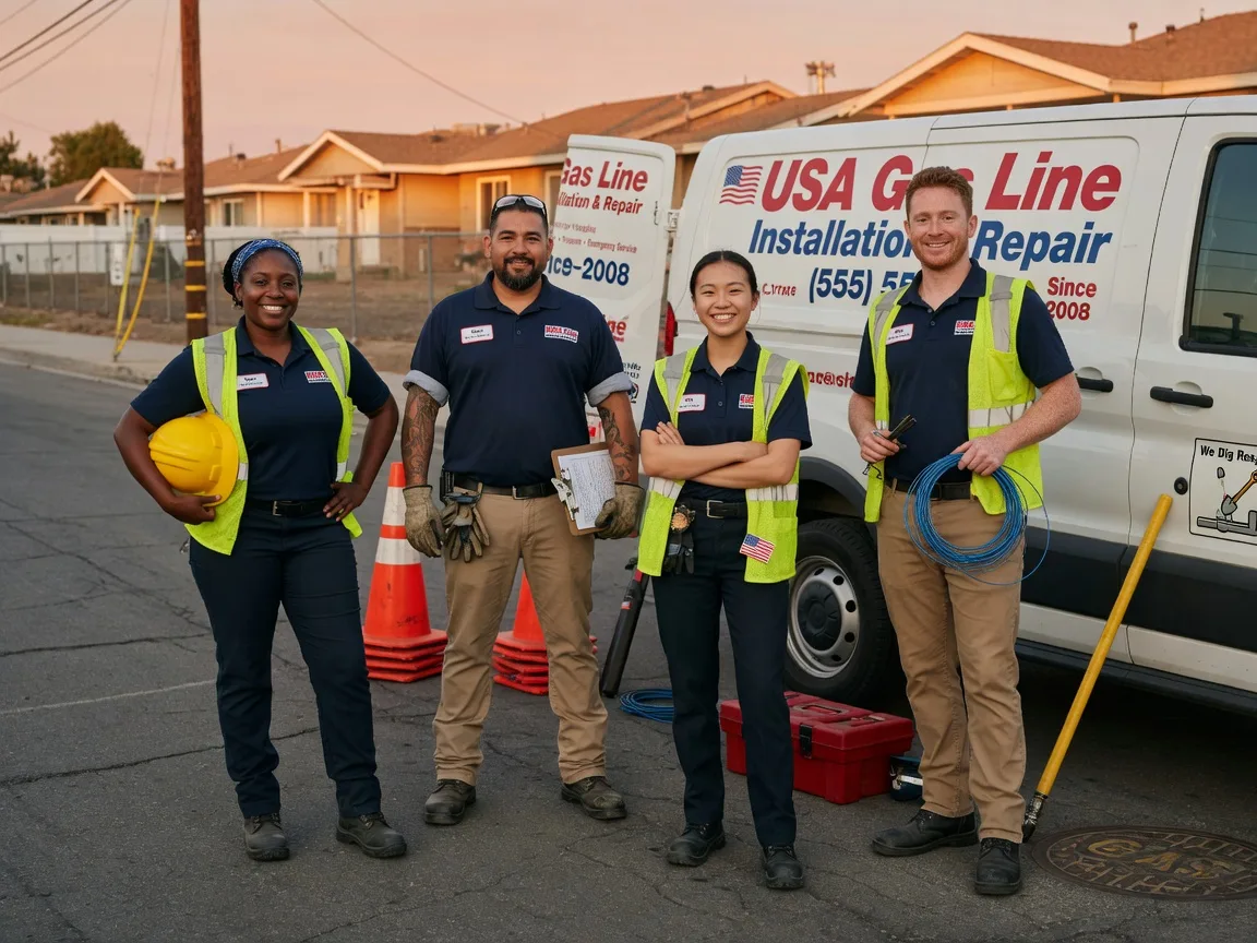 Gas Line Installation company in Dacoma, OK